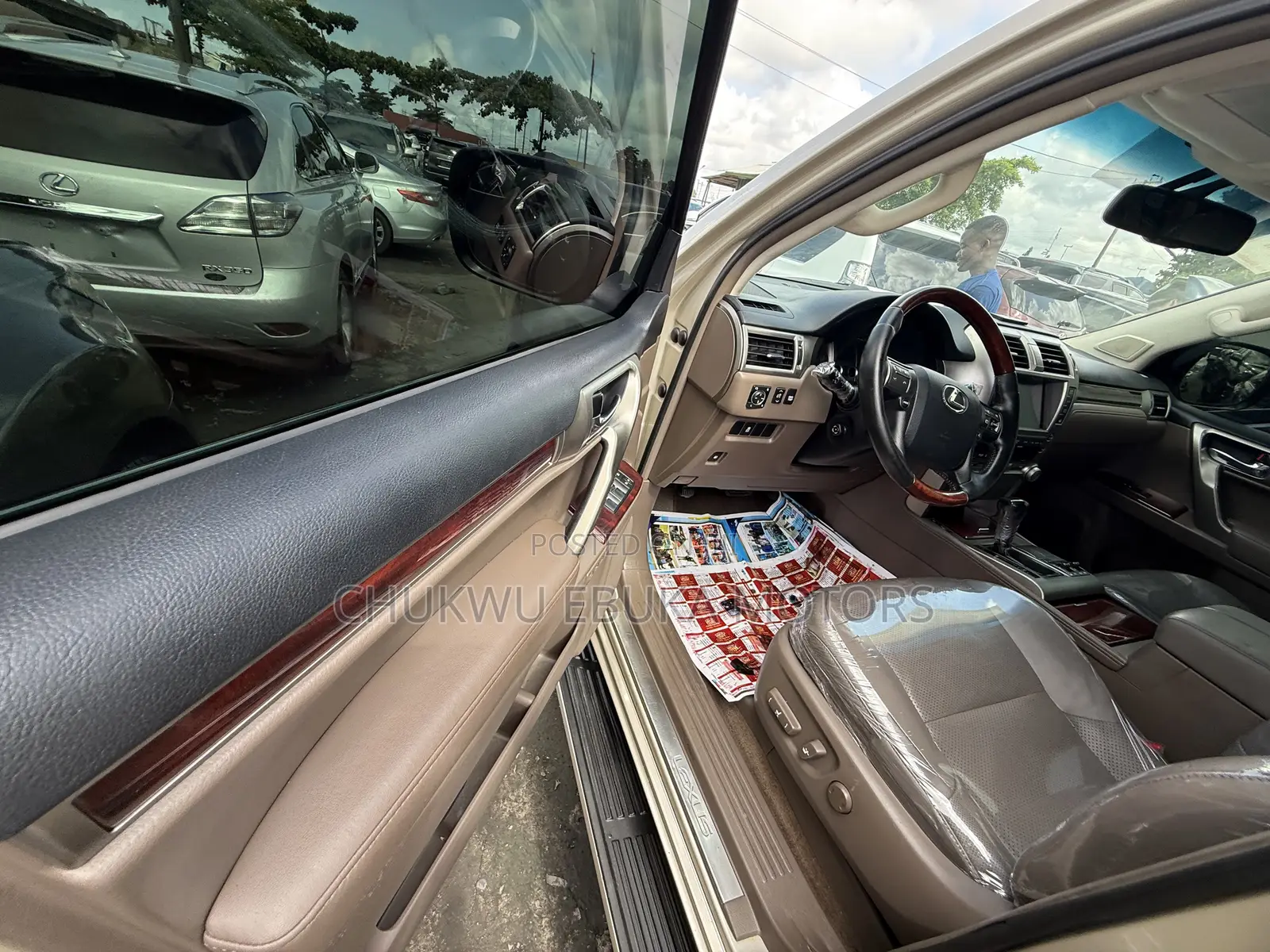 Lexus GX 460 2012 Gold