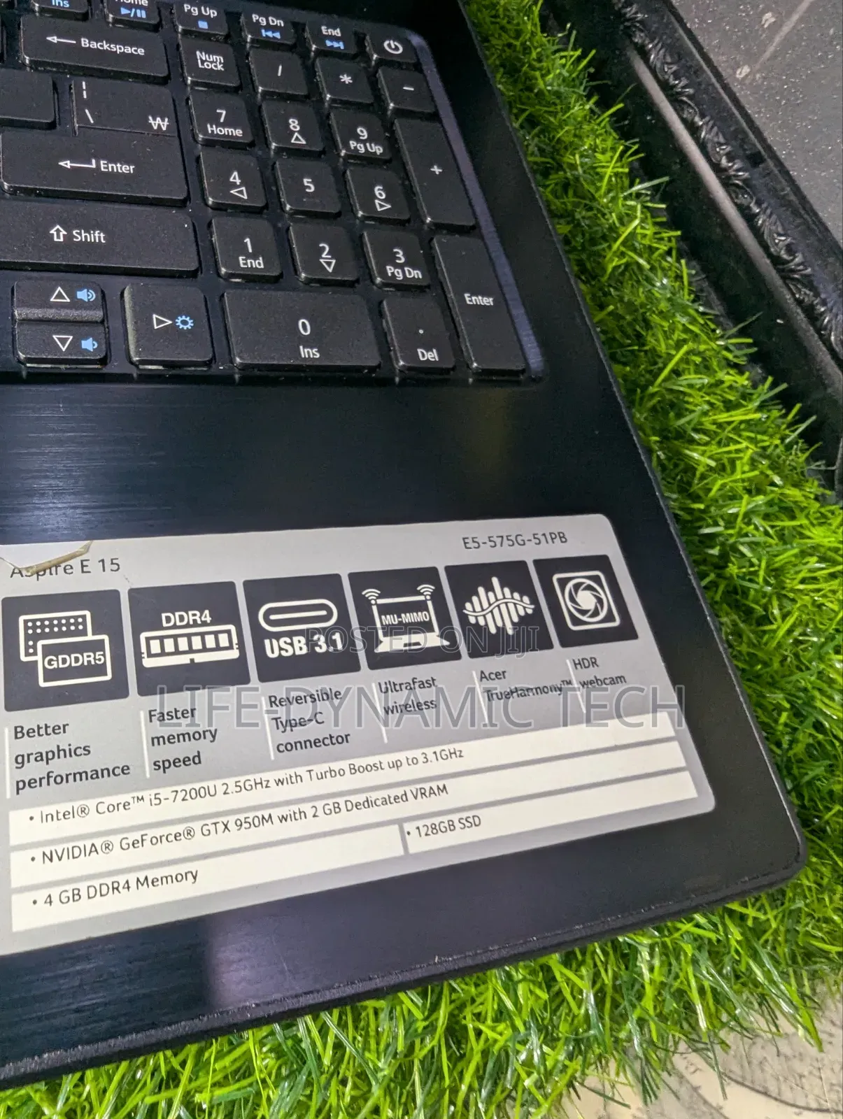 Laptop Acer Aspire E15 8GB Intel Core i5 SSD 256GB