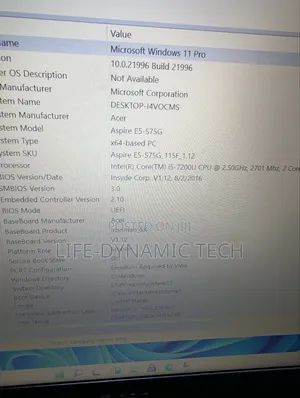 Laptop Acer Aspire E15 8GB Intel Core i5 SSD 256GB