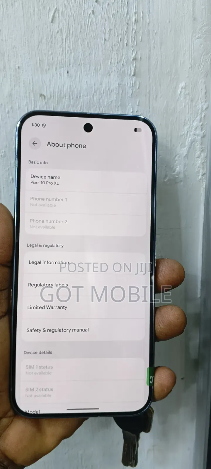 Google Pixel 10 Pro XL 512 GB Blue