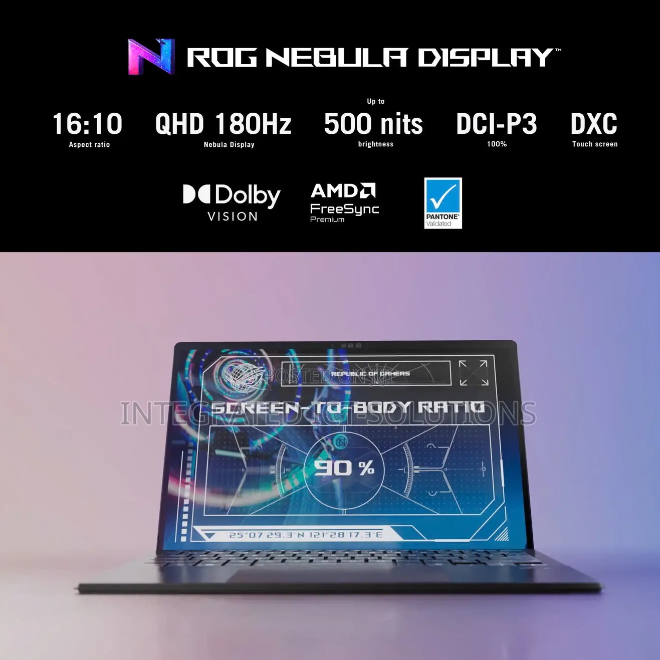 New Laptop Asus ROG Flow X13 128GB AMD Ryzen SSD 1T