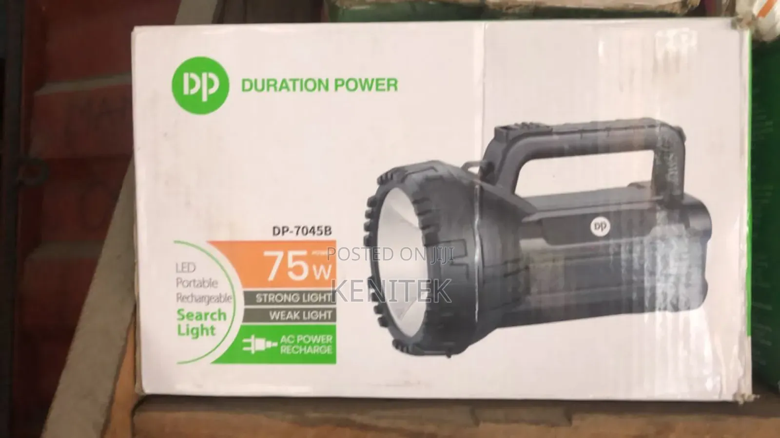 Duration Power Dp-7045b Rechargeable Search Light