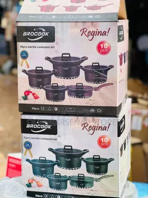 5pcs Marble Cookware Pot