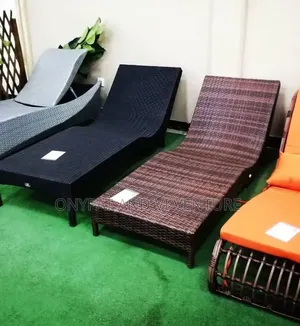 Outdoor Indoor Beach Pool Rattan Beds