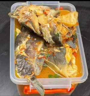 Catfish Pepper Soup in Bowls
