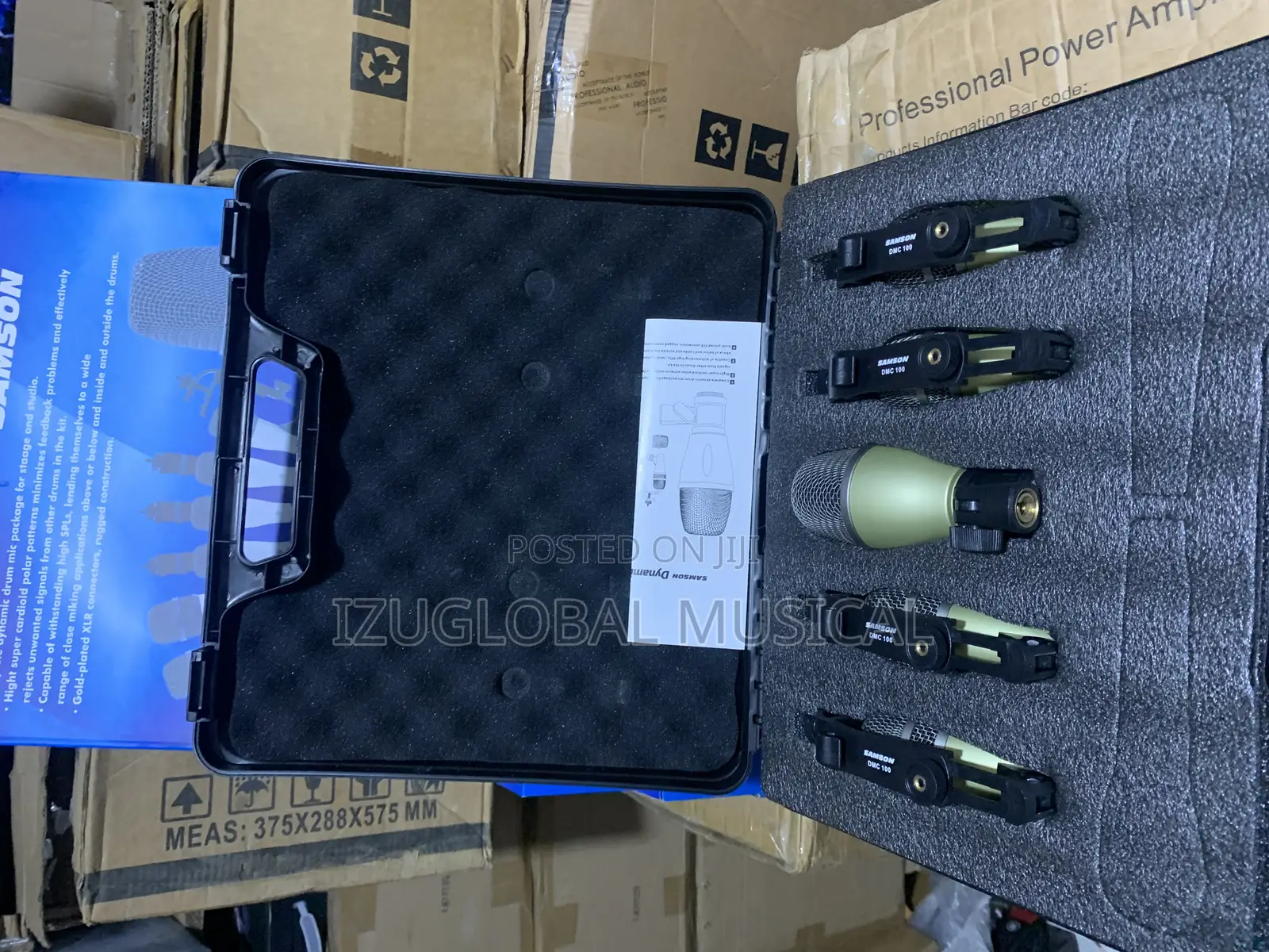 Samson Drumkits 5 Pieces Professional Microphone