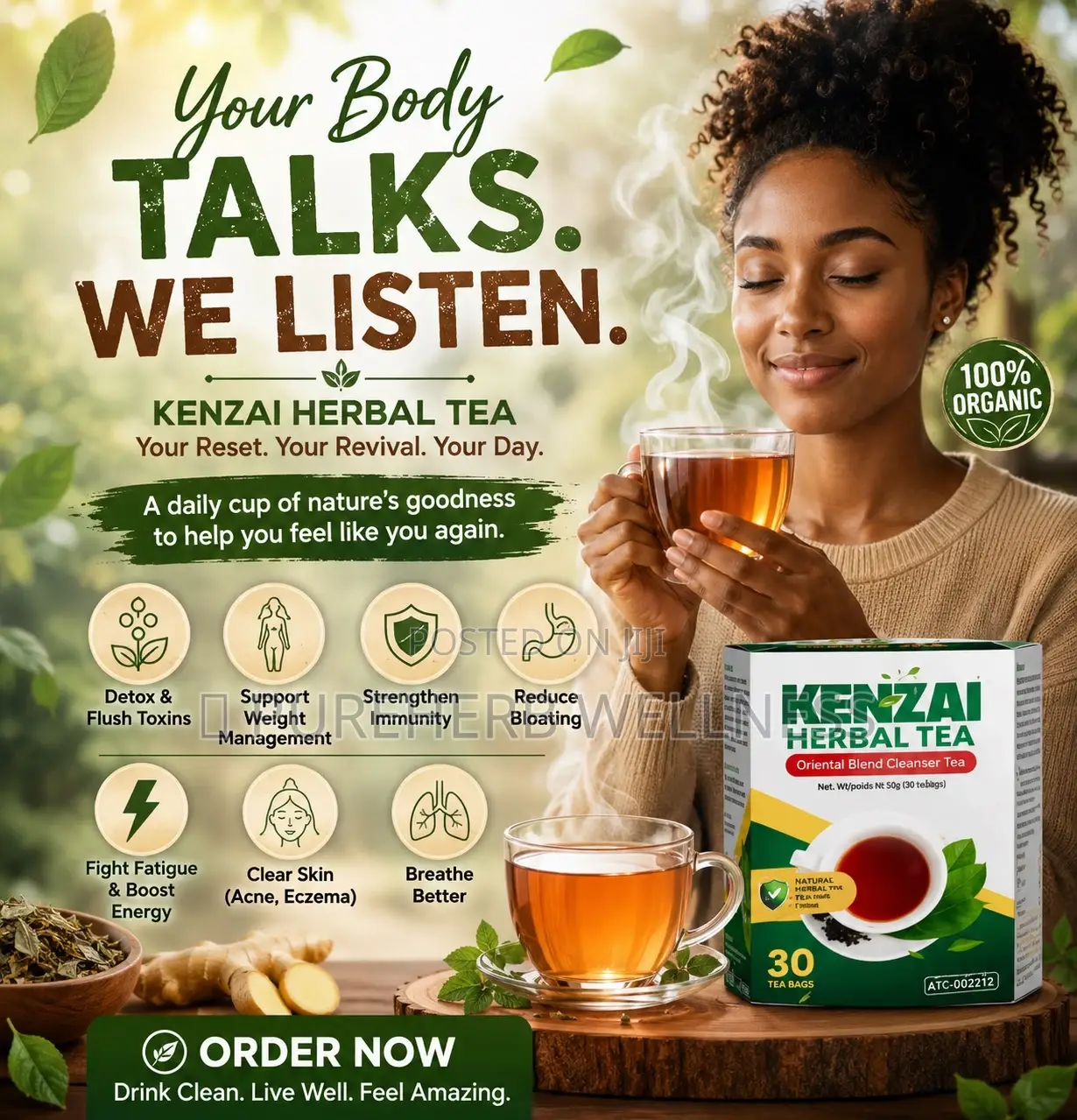 Kenzai Body Cleanser Tea