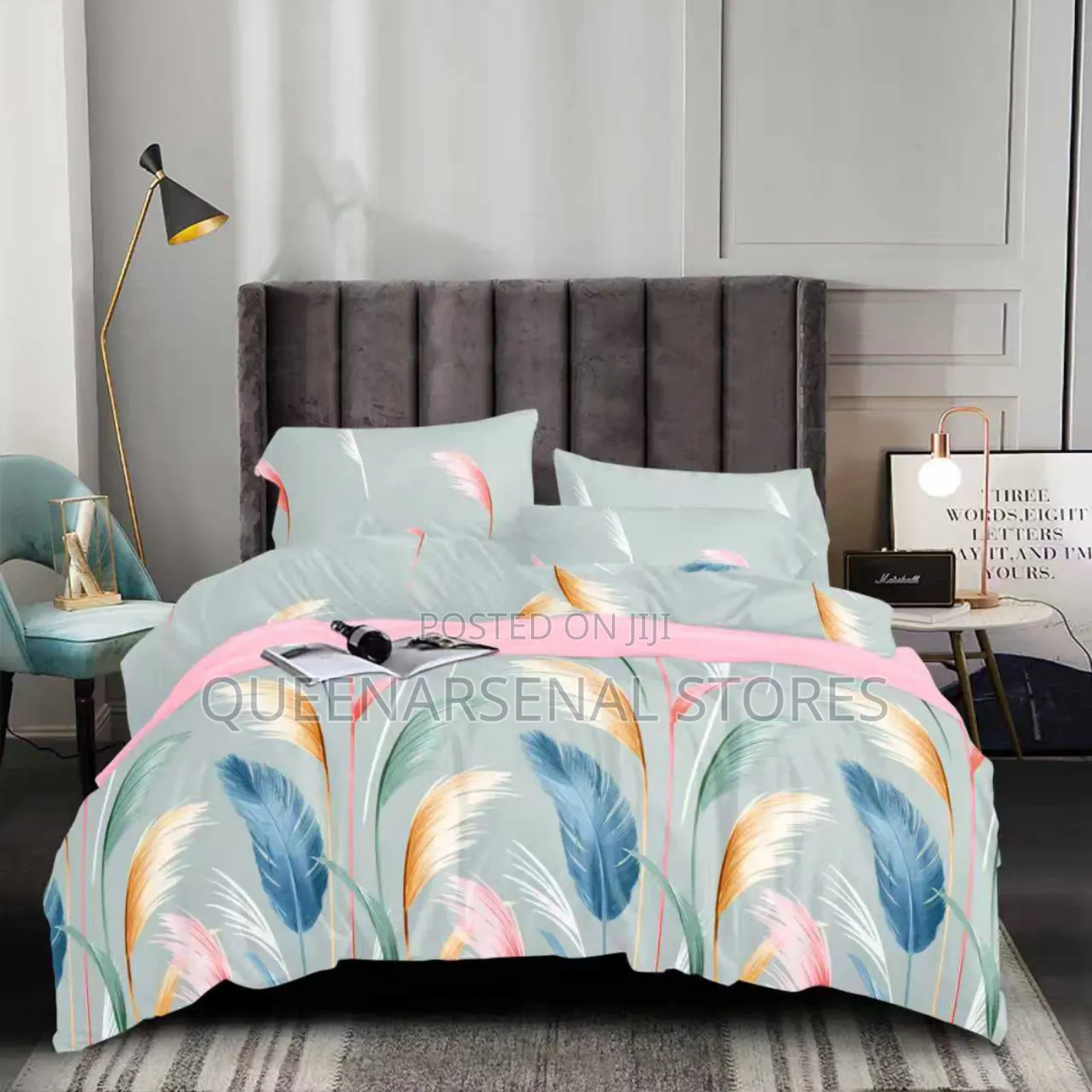 Bedspread With Duvet 6 by 6