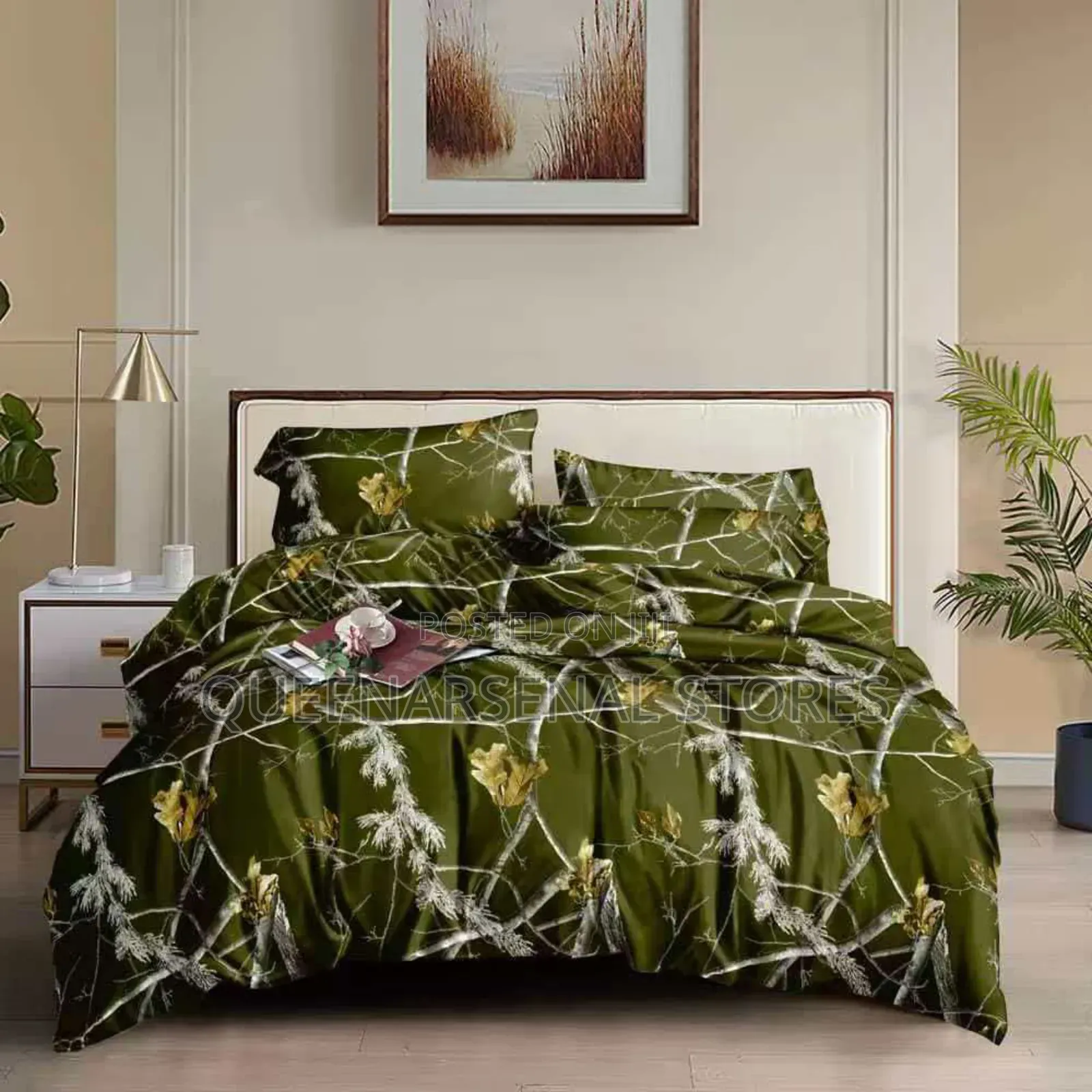 Bedspread With Duvet 6 by 6
