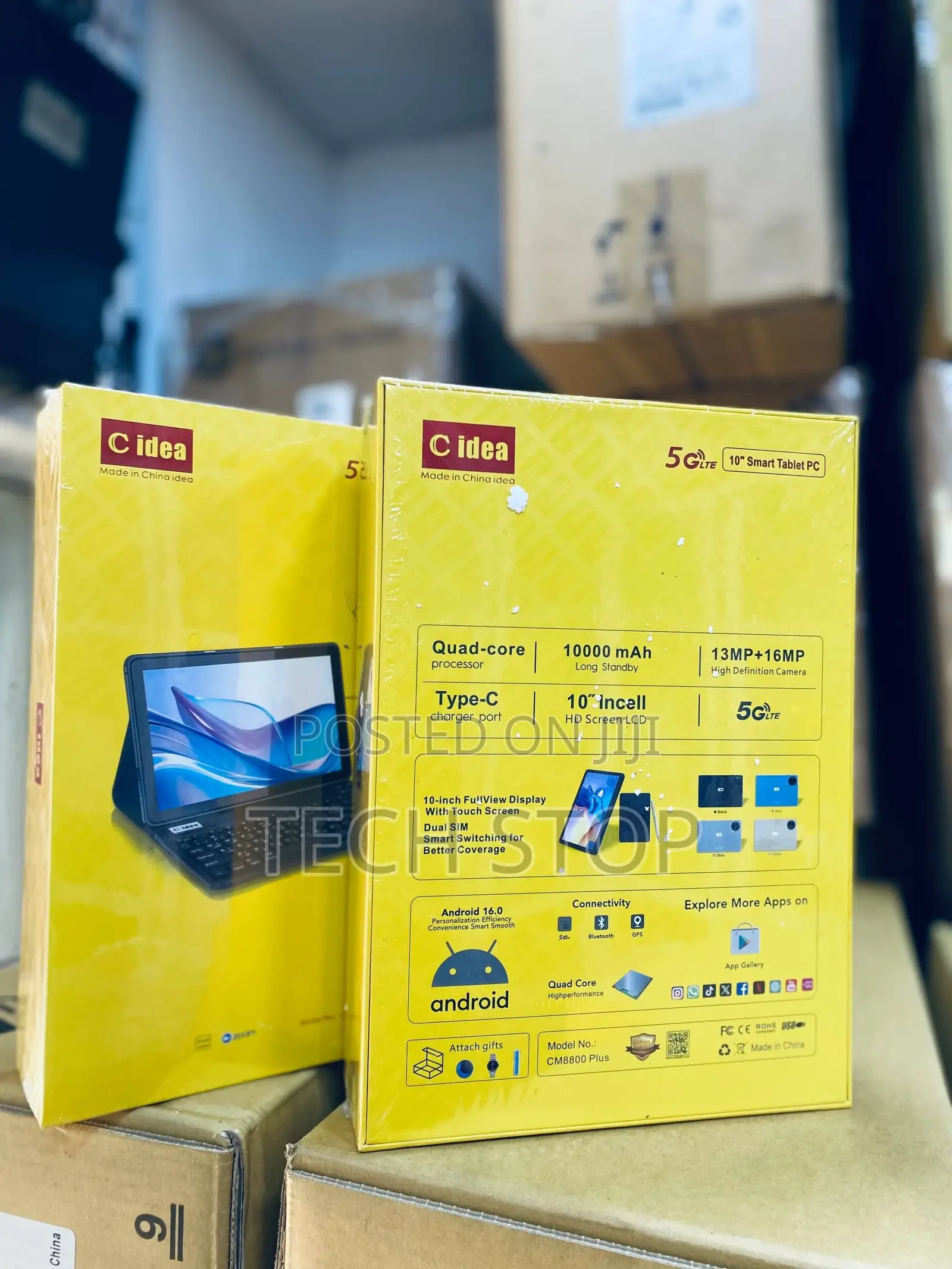 New C idea CM8800 Plus 512 GB Black