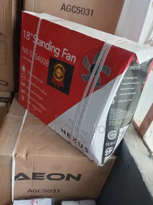 Nexus 18 Inch Standing Fan With Strong Motor Nx-Sf5400b