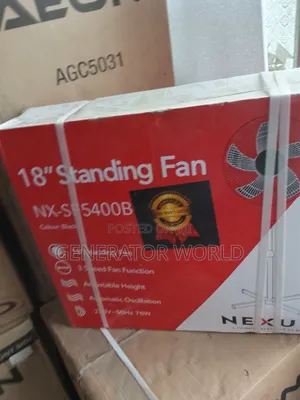 Affordable Nexus 18” Standing Fan Nx-Sf5400b in Good Condition
