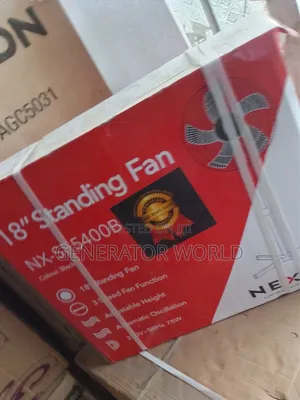 Clean Nexus 18 Inch Standing Fan Nx-Sf5400b for Indoor Use