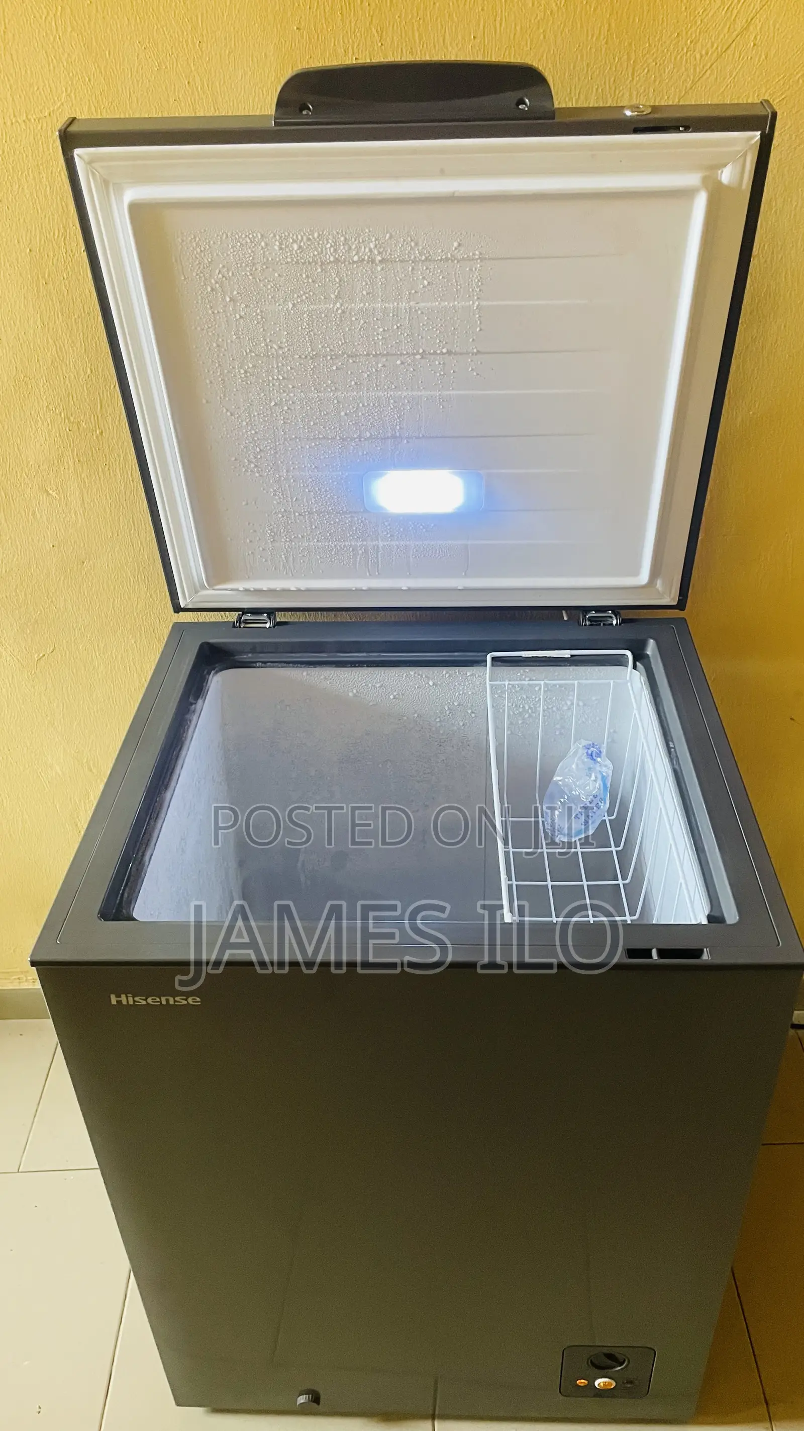 Hisense Freezer Briefly Used