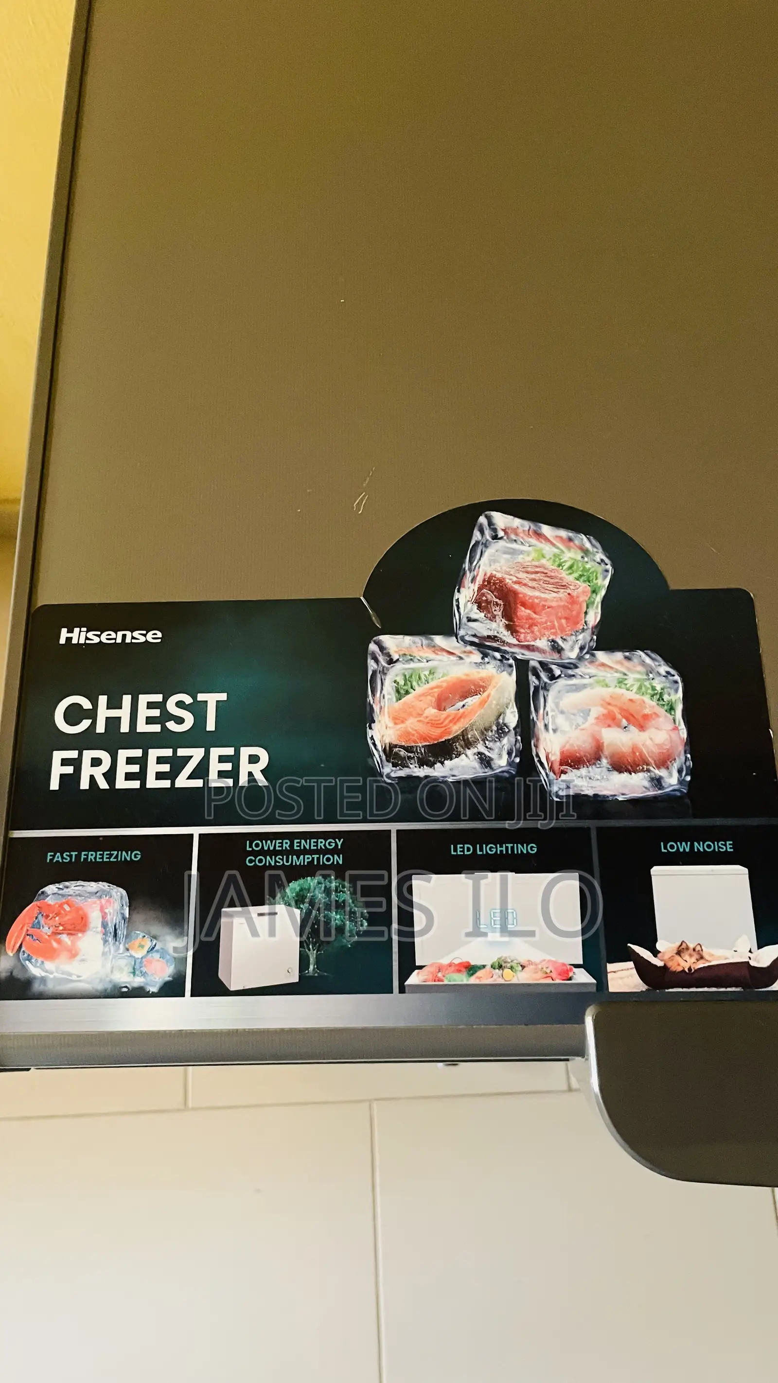 Hisense Freezer Briefly Used
