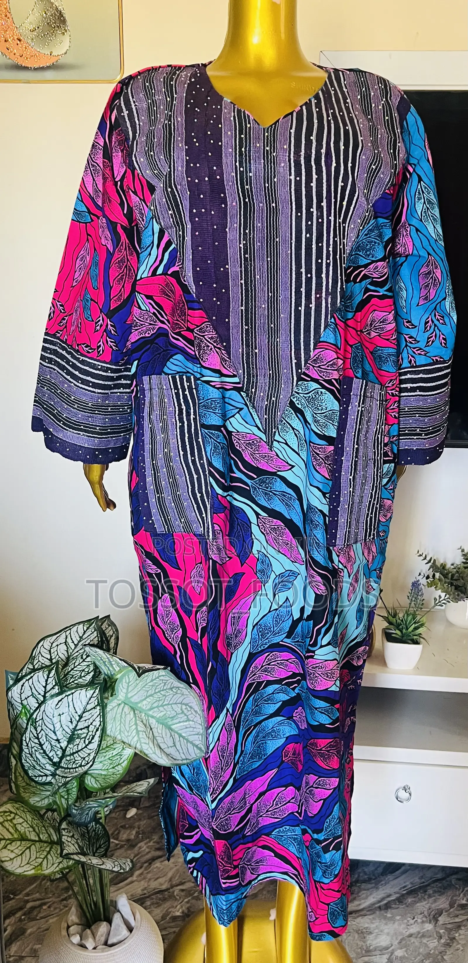 Ankara Bubu Gown