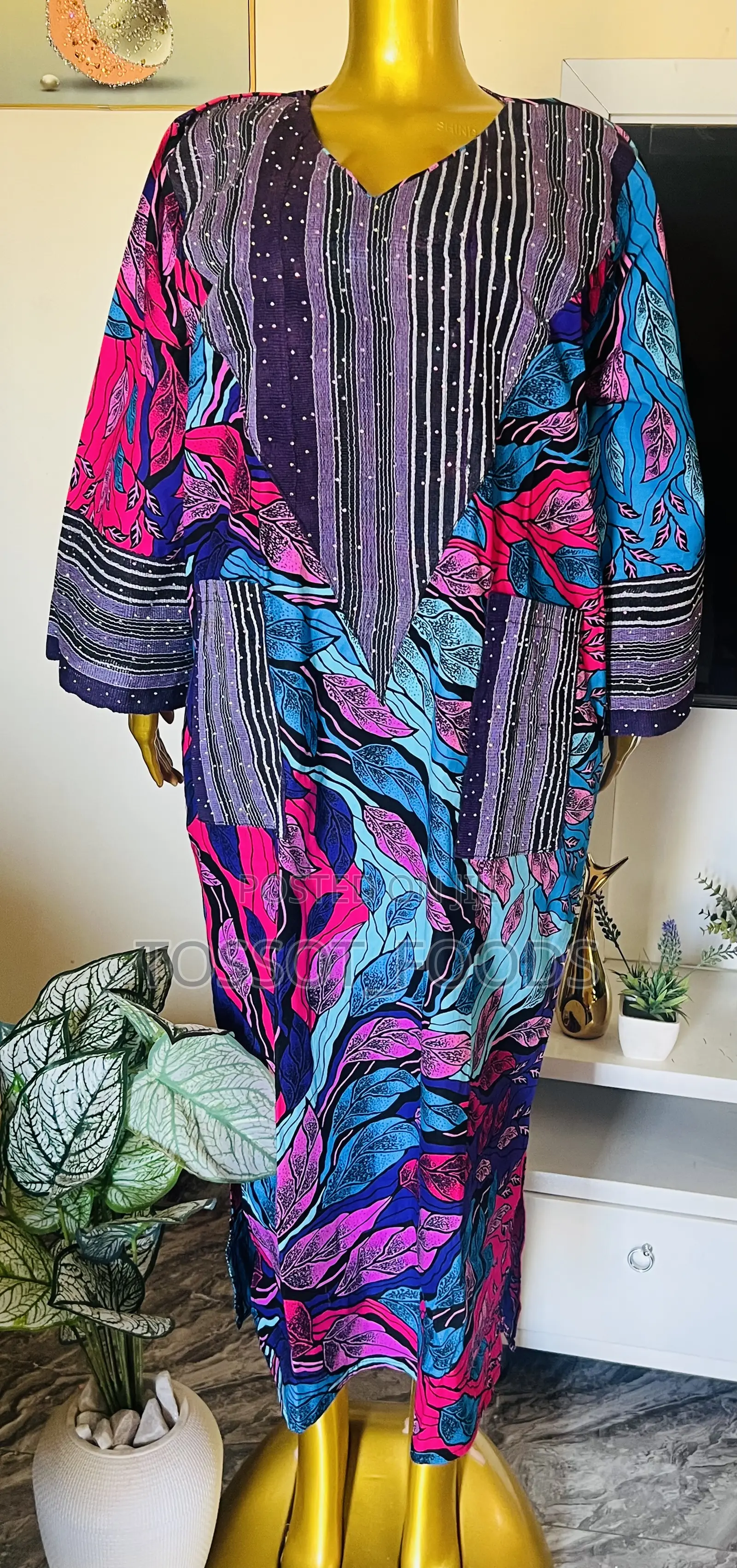 Ankara Bubu Gown