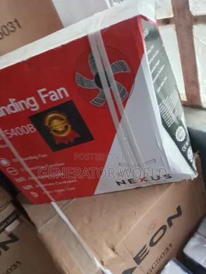 Nexus Standing Fan Nx-Sf5400b Fast Cooling and Quiet Operation