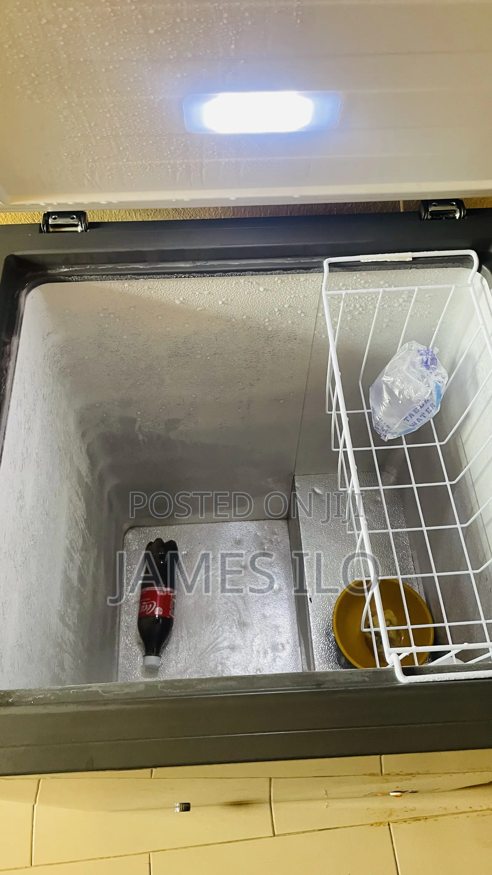 Hisense Freezer Briefly Used