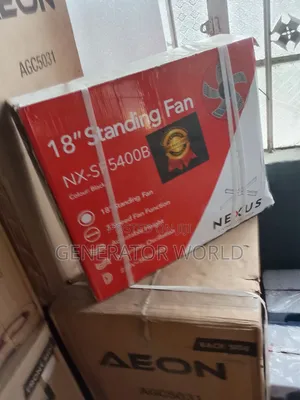 Strong Nexus 18” Standing Fan Nx-Sf5400b Ready for Use