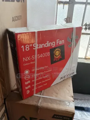 Nexus Nx-Sf5400b Durable 18 Inch Cooling Fan for Home