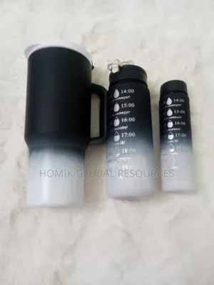 3pcs/Set Gradient Water Bottle