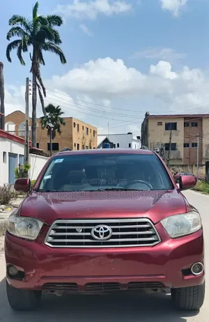 Toyota Highlander 2008 Red