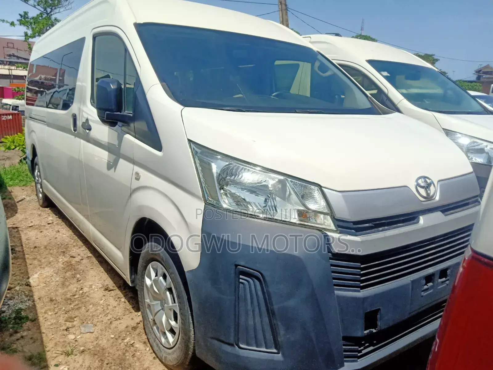 Toyota HiAce 2023 White
