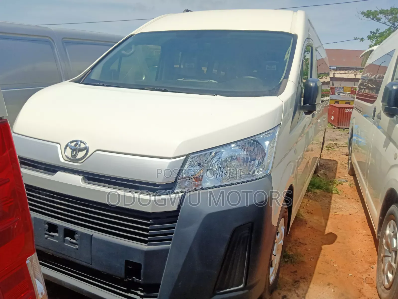 Toyota HiAce 2023 White