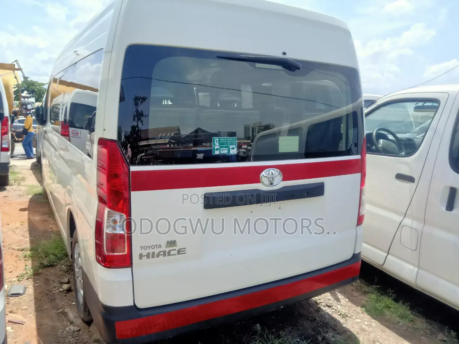 Toyota HiAce 2023 White