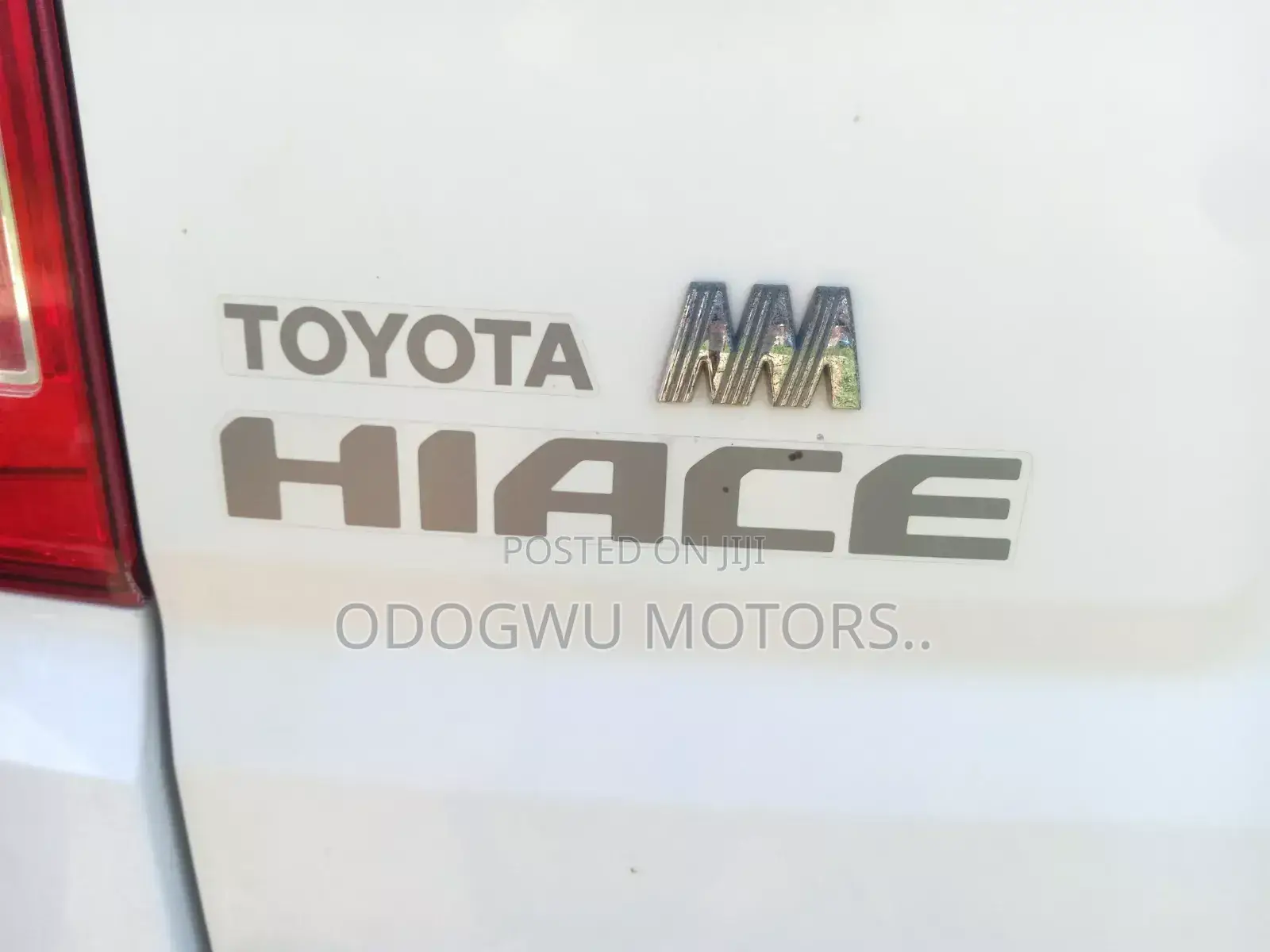 Toyota HiAce 2023 White