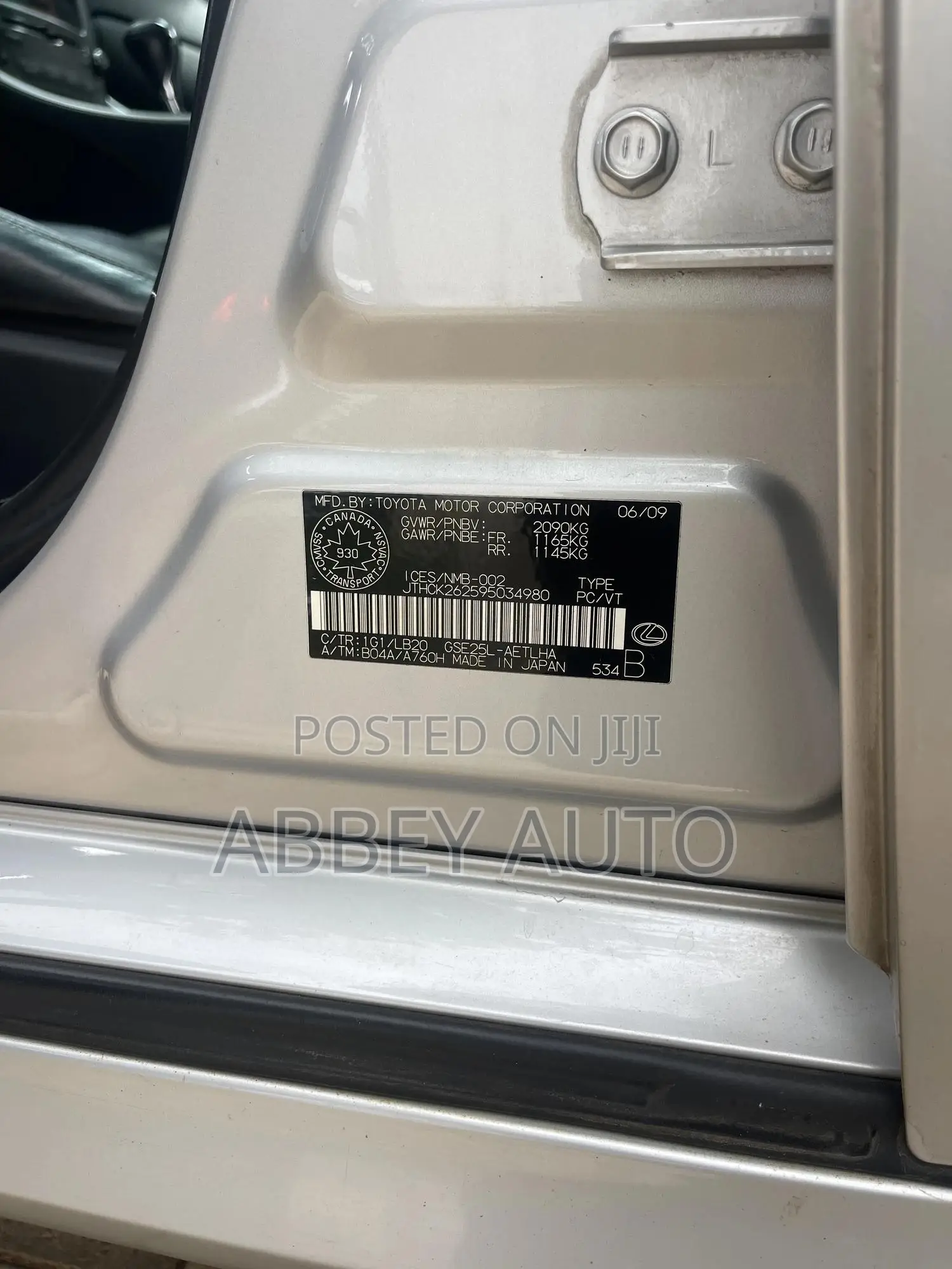 Lexus IS 2010 Silver