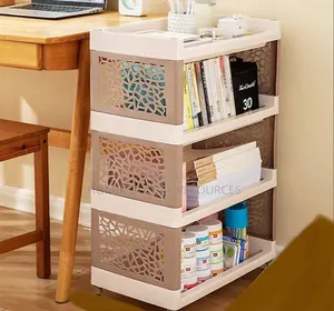 4-Layers Multipurpose Thickened Plastic Storage Rack / Shelf