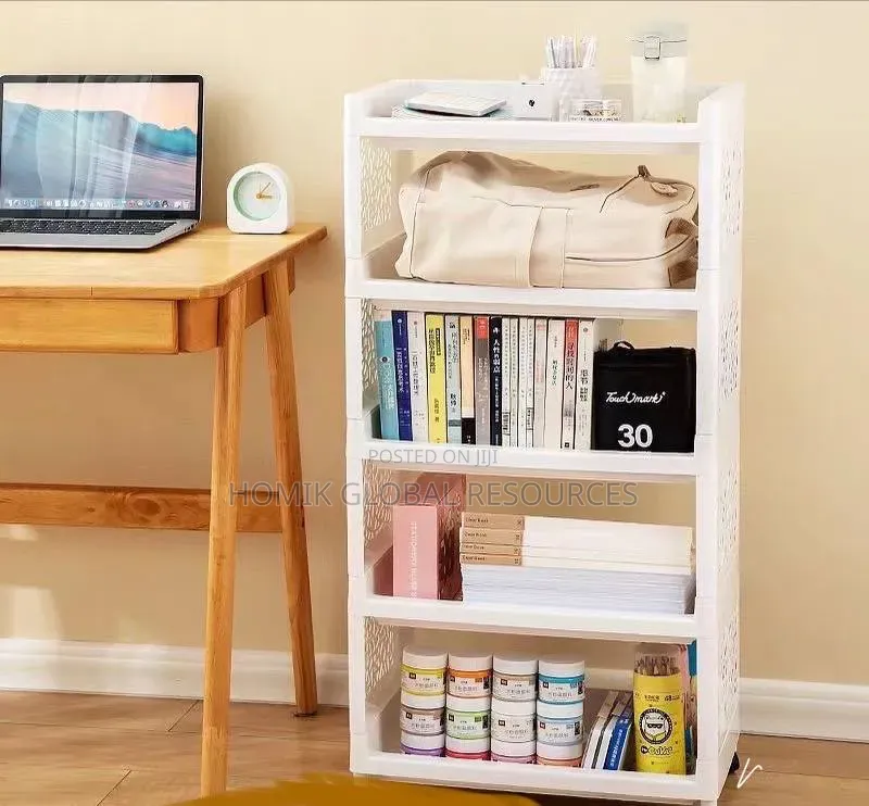 4-Layers Multipurpose Thickened Plastic Storage Rack / Shelf