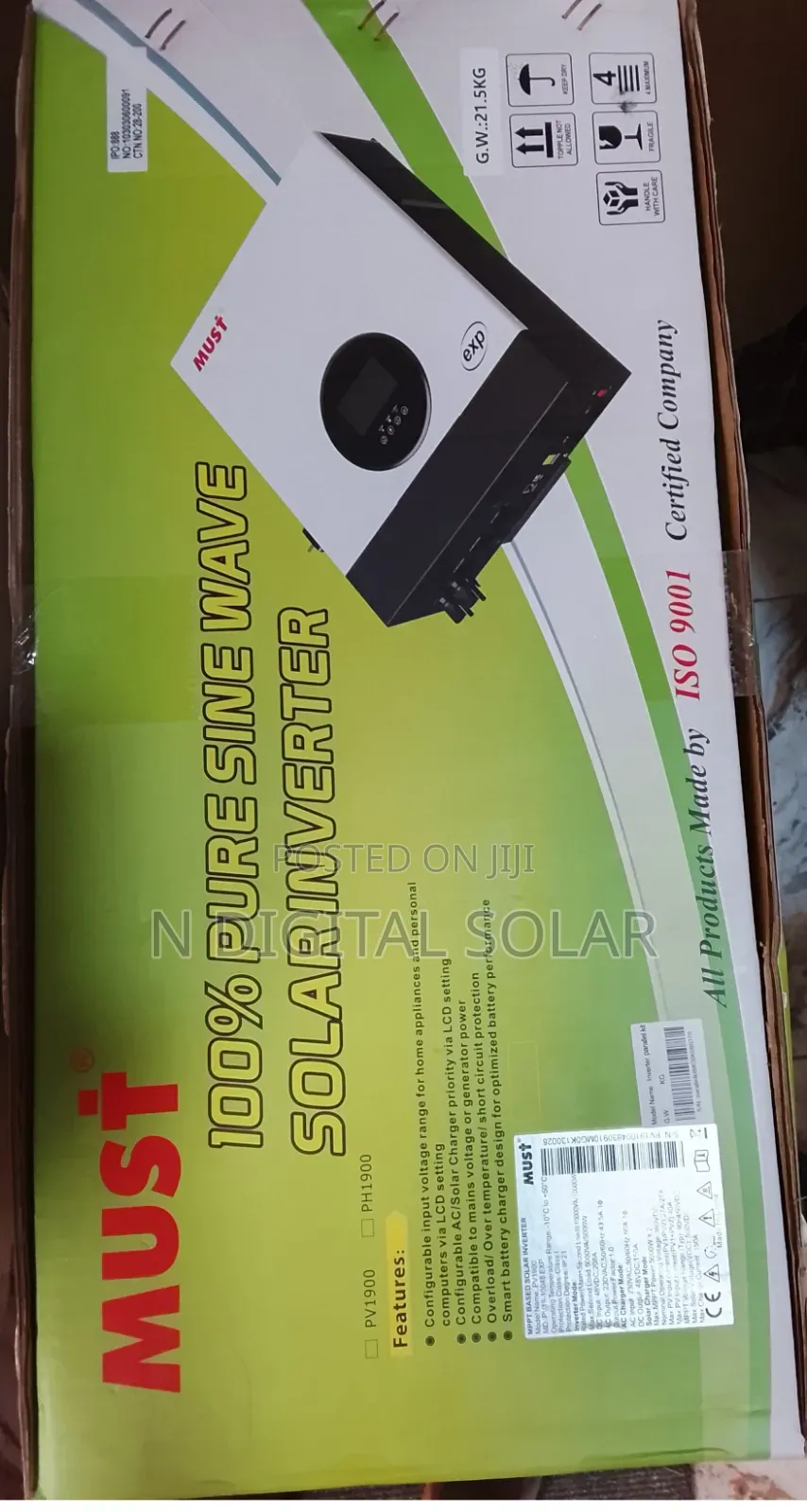 Must Solar Inverter 10kva