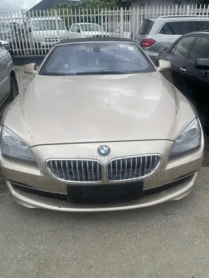 BMW 6 Series 640i Convertible 2012 Gold