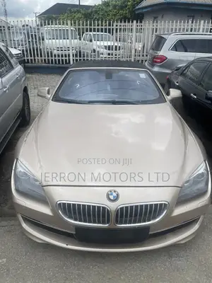 BMW 6 Series 640i Convertible 2012 Gold