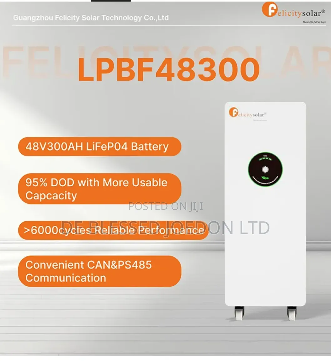 Felicity 15 Kw Lithium Battery