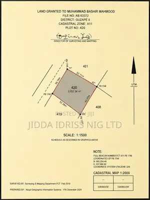 Prime Residential Land With C of O in Guzape 2