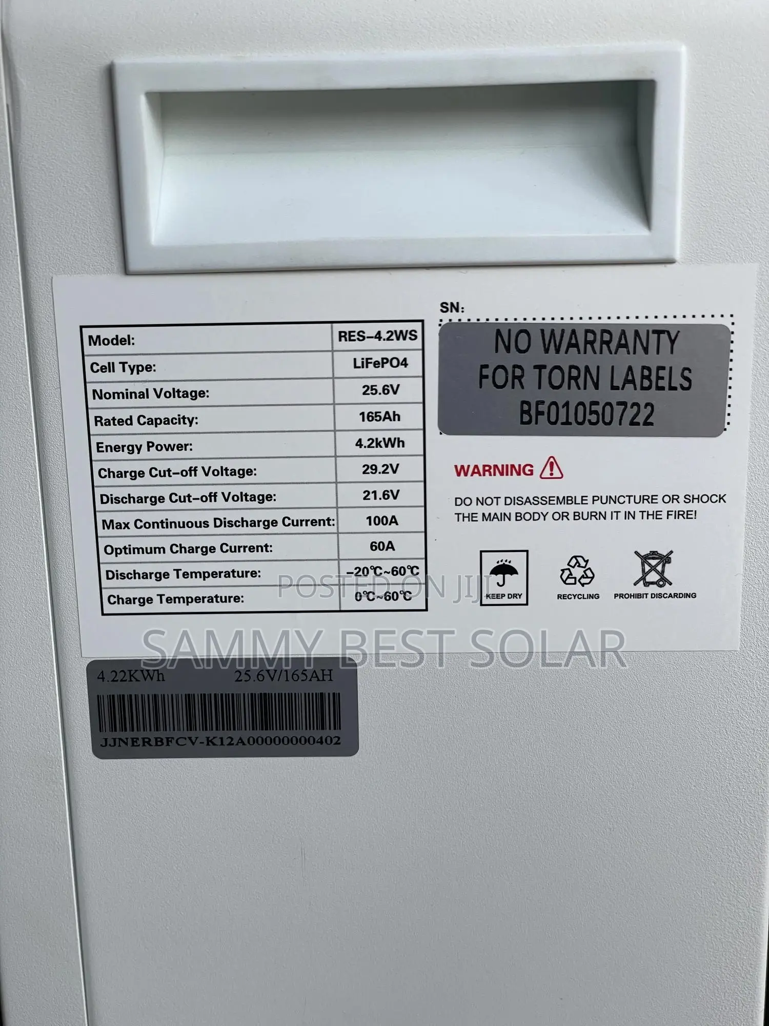 Hyper Power 4.2kwh 24v Lithium Ion Battery