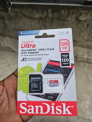 128gb Sandisk Memory Cards for Camera and Phone