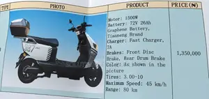 New Motorcycle 2026 White