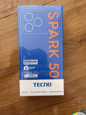 New Tecno Spark 50 128 GB Black