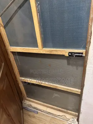 Removable Mosquito Net Door With Wooden Frame