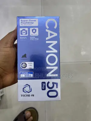 New Tecno Camon 50 Pro 256 GB Black