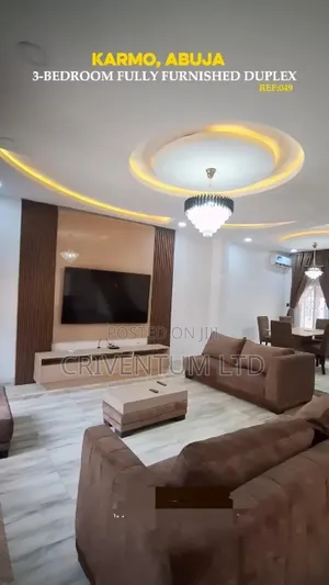Furnished 3bdrm Duplex in Karmo for sale
