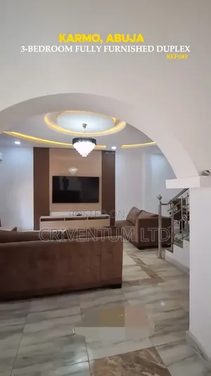 Furnished 3bdrm Duplex in Karmo for sale