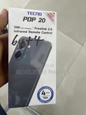 New Tecno Pop 20 64 GB Black