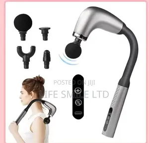 Facial Gun With Extended Handle and Elbow for Self Assist