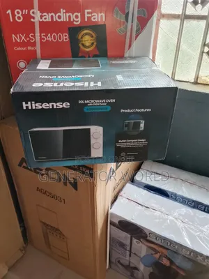Hisense 20l Microwave Manual Control Compact Design